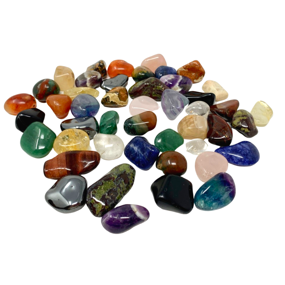 Find the perfect tumbled stone for you I Wynning Wellness